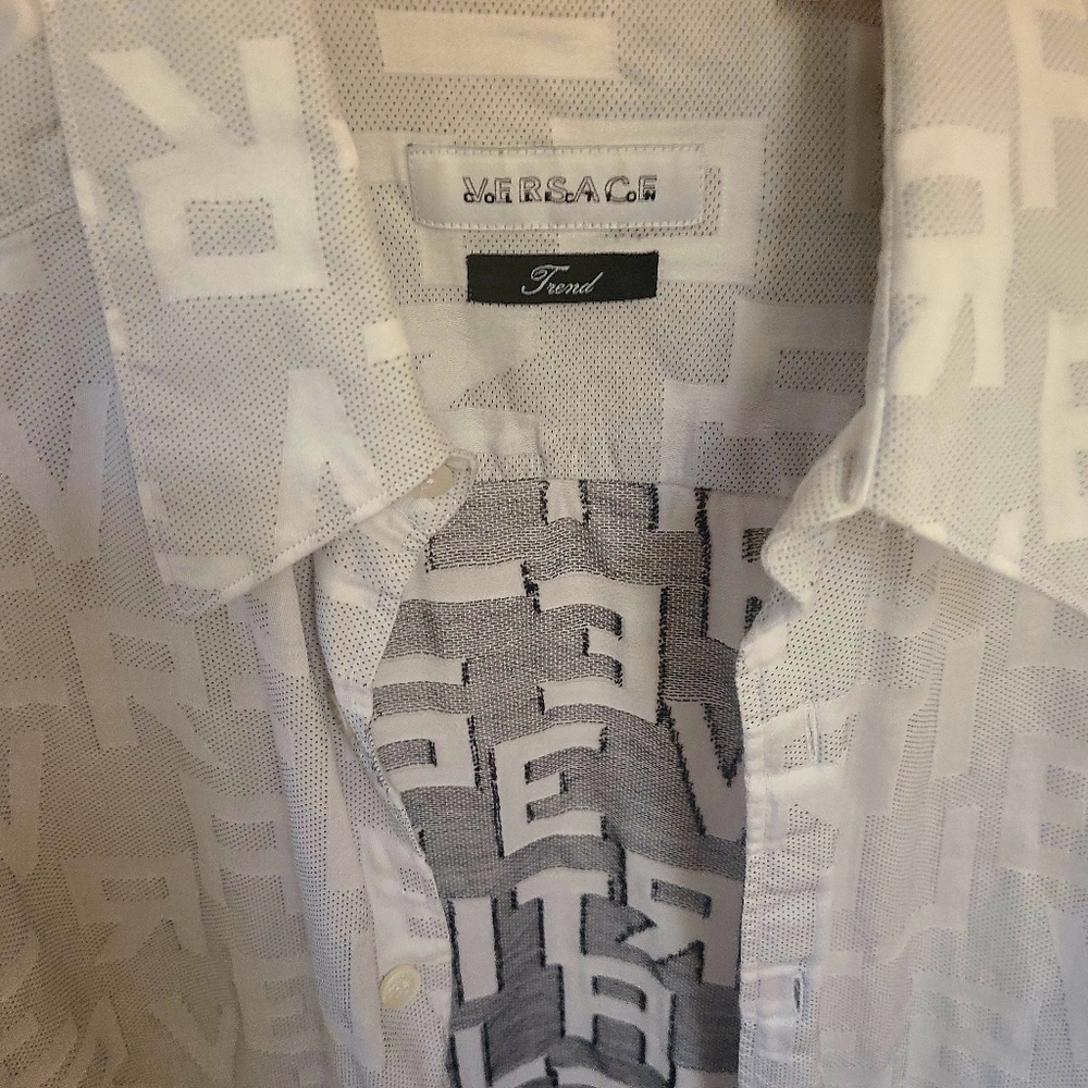 White Versace  Shirt